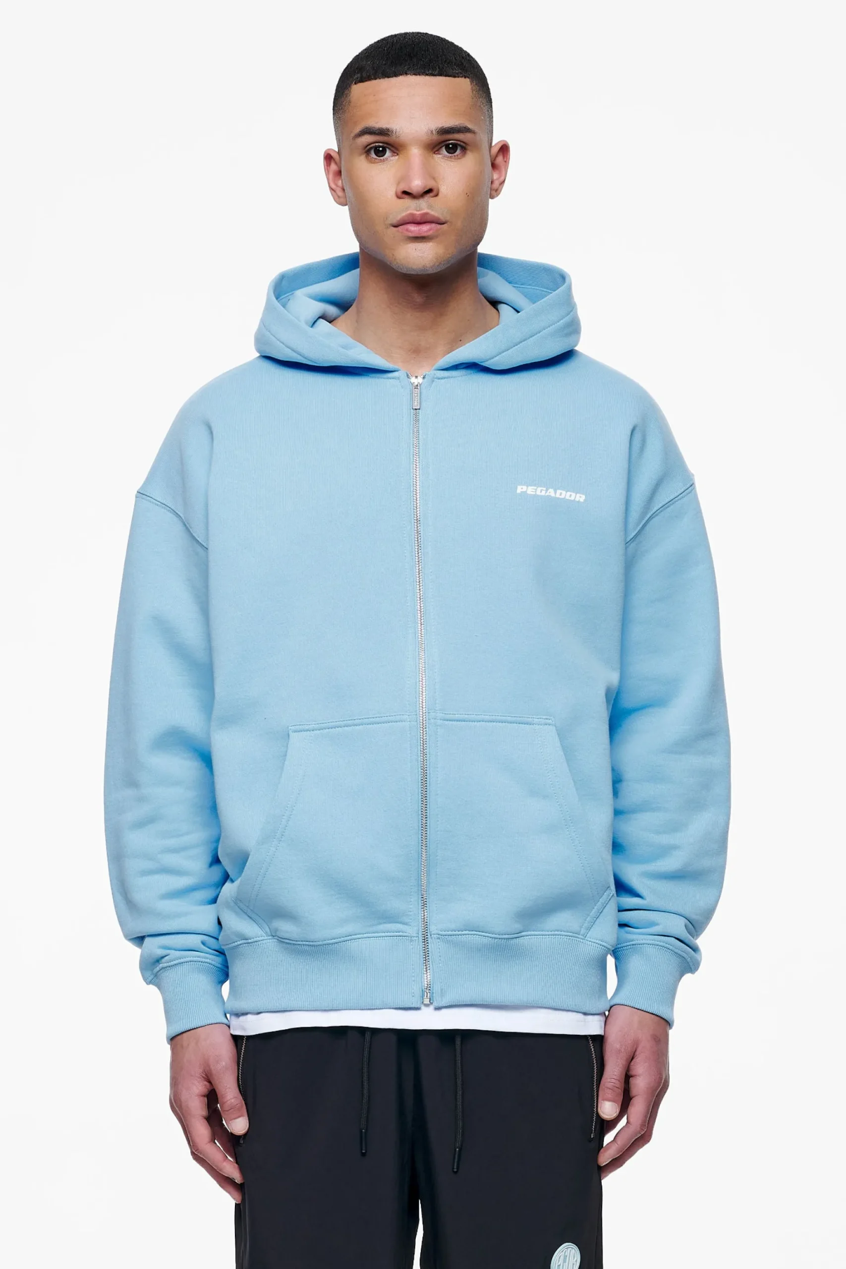 Pegador Colne Logo Oversized Sweat Jacket