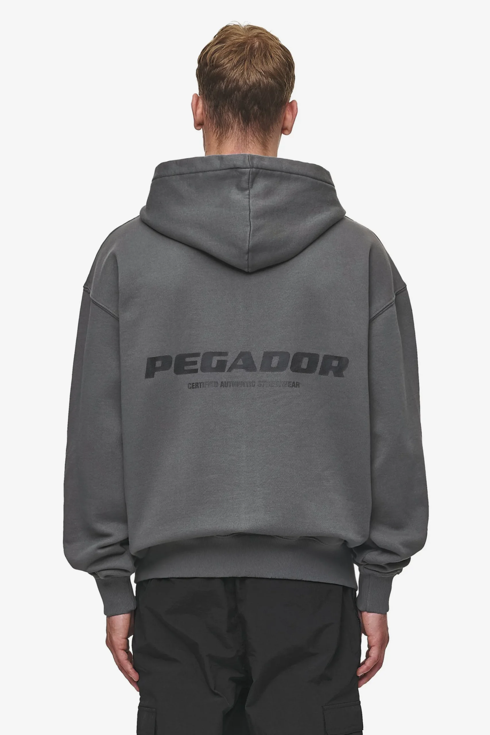 Pegador Colne Logo Oversized Sweat Jacket