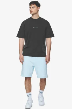 Pegador Colne Logo Oversized Tee Baby Blue