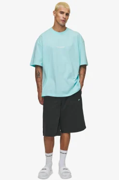 Pegador Colne Logo Oversized Tee White