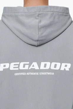 Pegador Colne Terry Logo Oversized Sweat Jacket