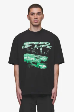 Pegador Conner Oversized Tee Washed Black