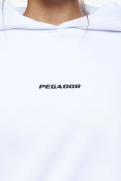 Pegador Culla Logo Oversized Cropped Hoodie