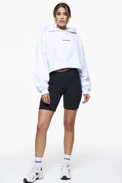 Pegador Culla Logo Oversized Cropped Hoodie