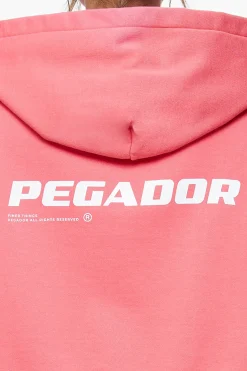 Pegador Culla Logo Oversized Cropped Hoodie