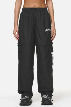 Pegador Dalga Tracksuit Zip Pants 2 In 1 Black