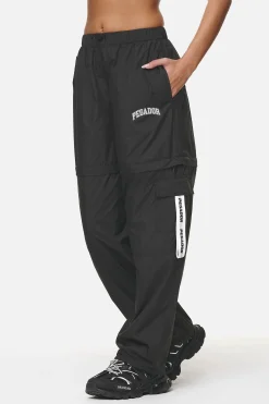 Pegador Dalga Tracksuit Zip Pants 2 In 1 Black