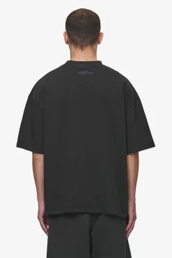 Pegador Dalk Boxy Tee Vintage Black