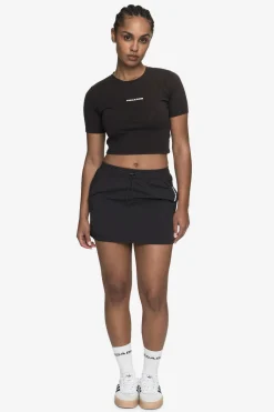 Pegador Delia 2-In-1 Parachute Skirt Black