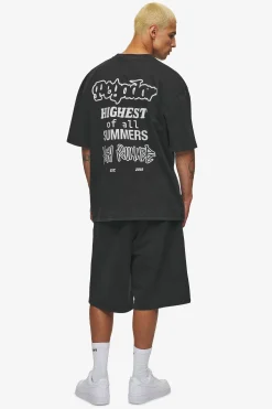 Pegador Denaud Oversized Tee Vintage Black