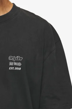 Pegador Denaud Oversized Tee Vintage Black