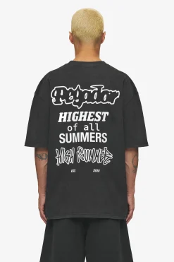 Pegador Denaud Oversized Tee Vintage Black