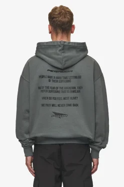 Pegador Dubose Oversized Hoodie Vintage Anthracite
