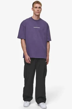 Pegador Dubose Oversized Tee Vintage Deep Purple