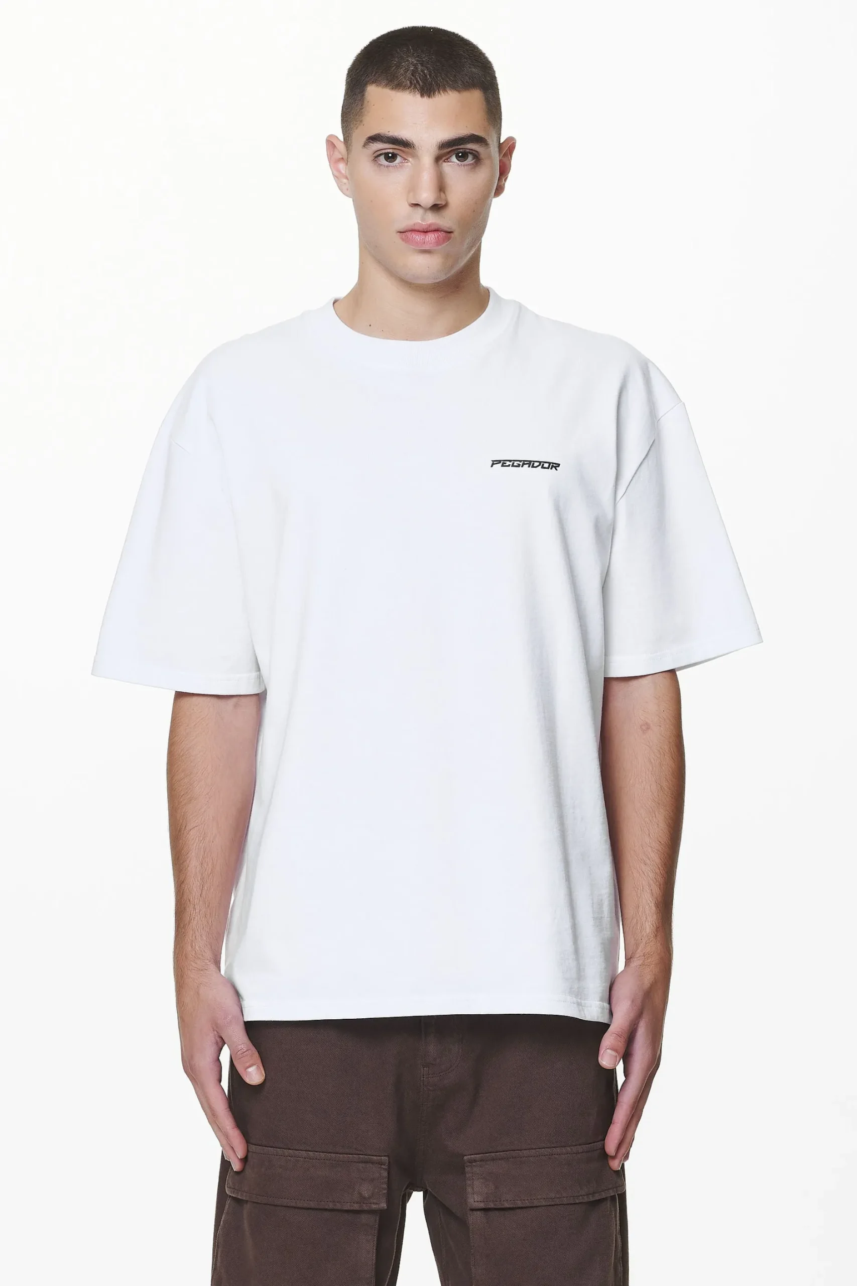 Pegador Eads Oversized Tee White