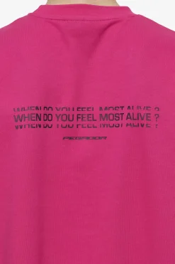 Pegador Edens Oversized Tee Washed Virtual Pink