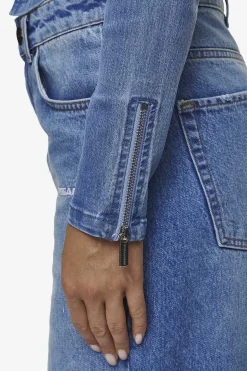 Pegador Elly Denim Biker Jacket
