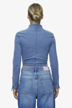 Pegador Elly Denim Biker Jacket