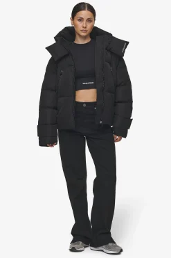Pegador Fira Oversized Puffer Jacket Black