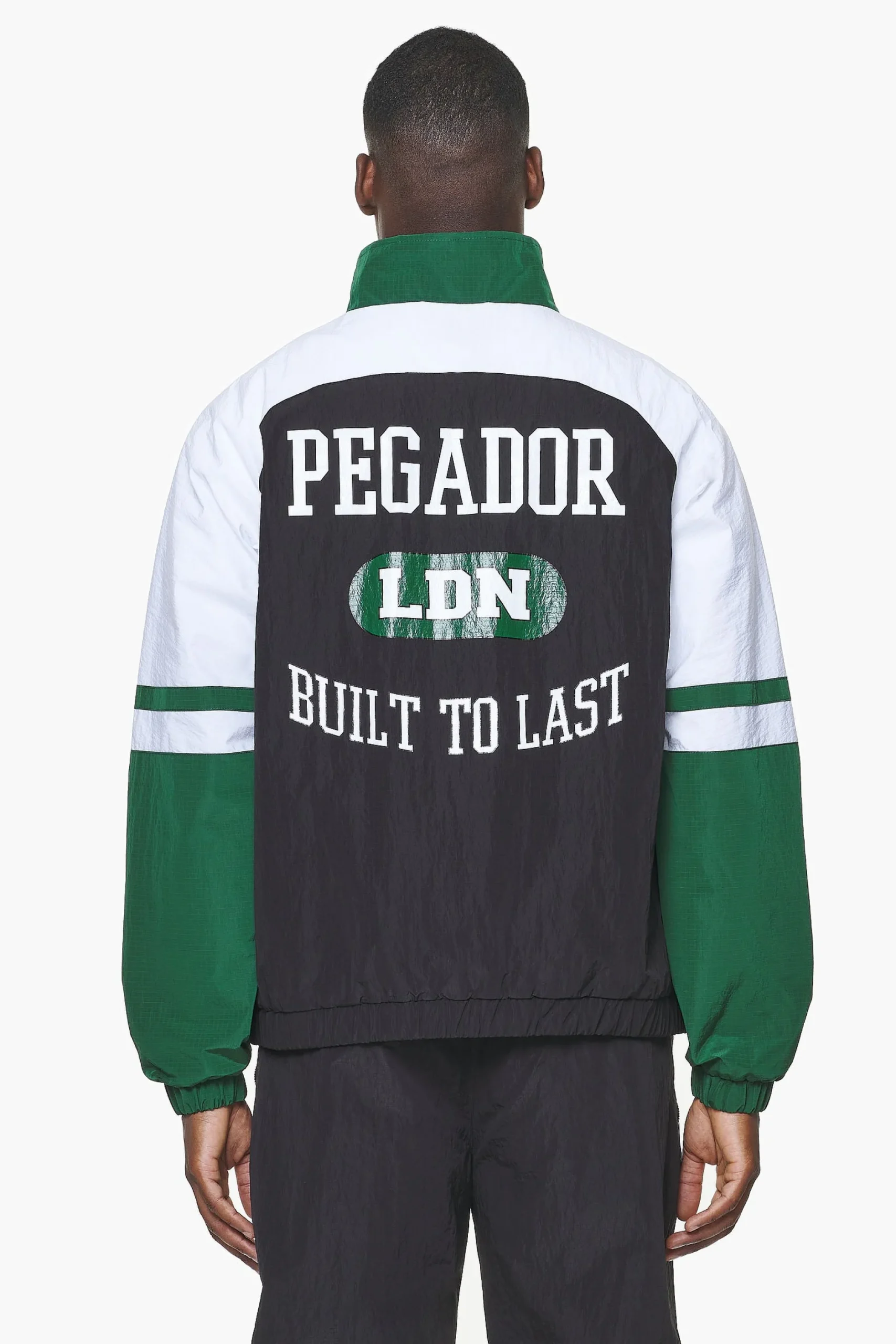 Pegador Firb Track Jacket Onyx Black White