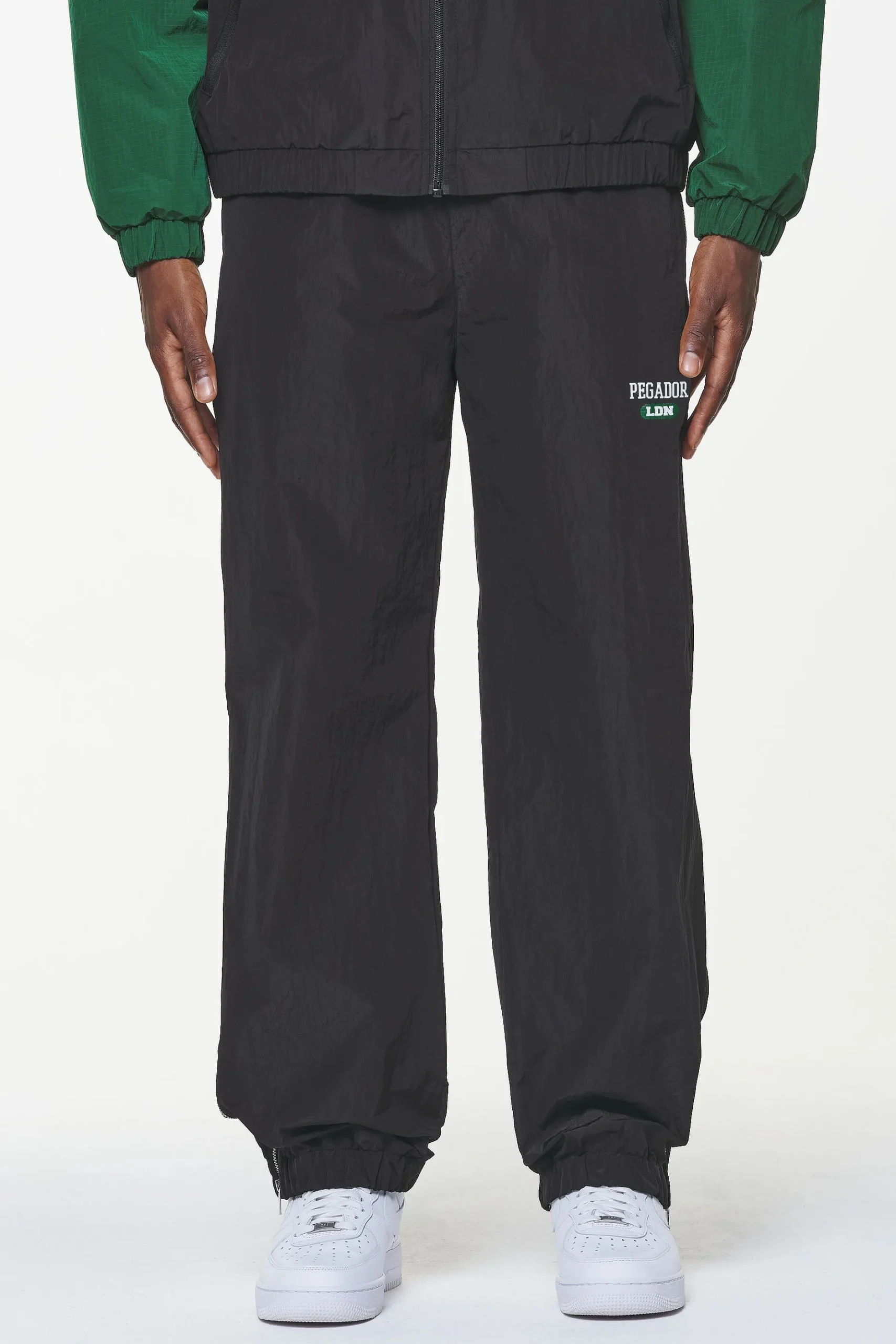Pegador Firb Wide Track Pants Onyx Black