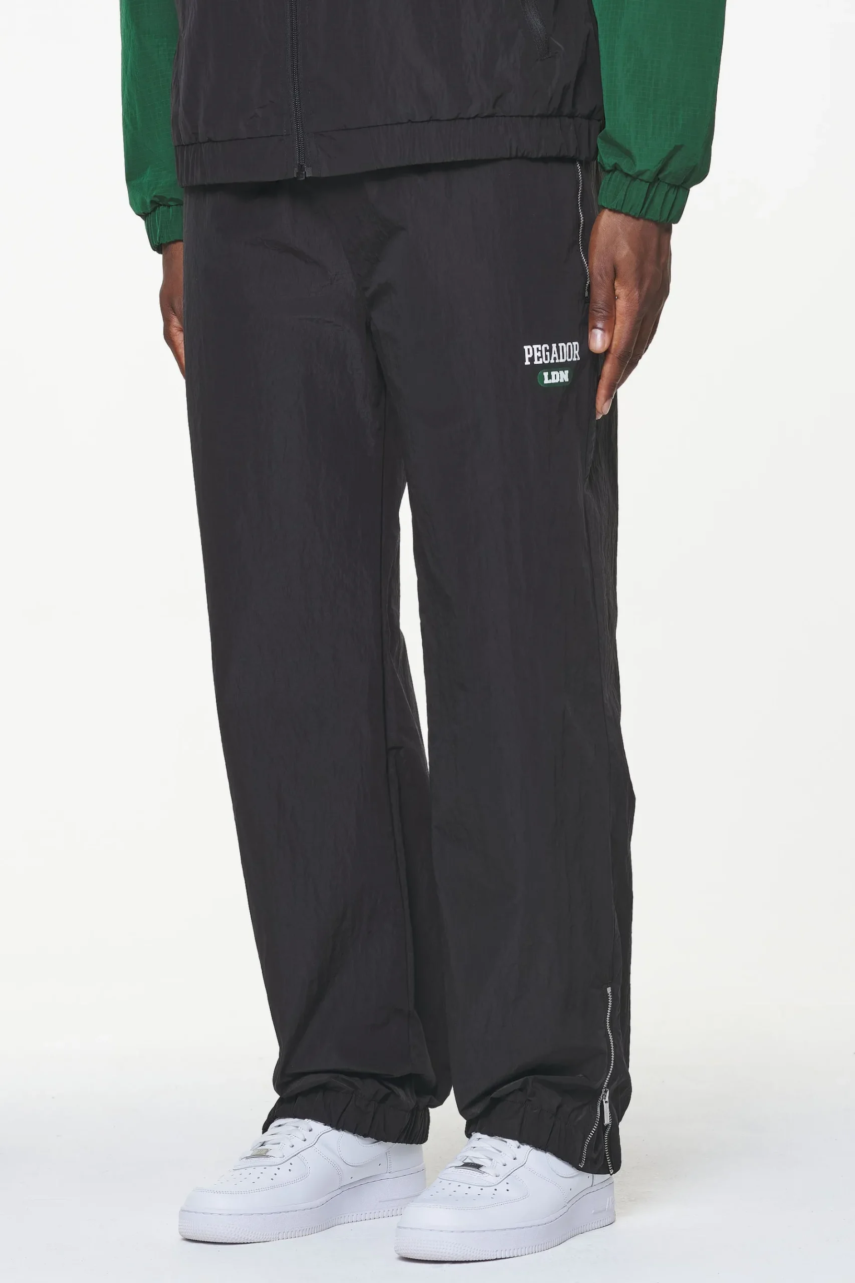 Pegador Firb Wide Track Pants Onyx Black