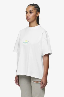 Pegador Flora Heavy Oversized Tee White