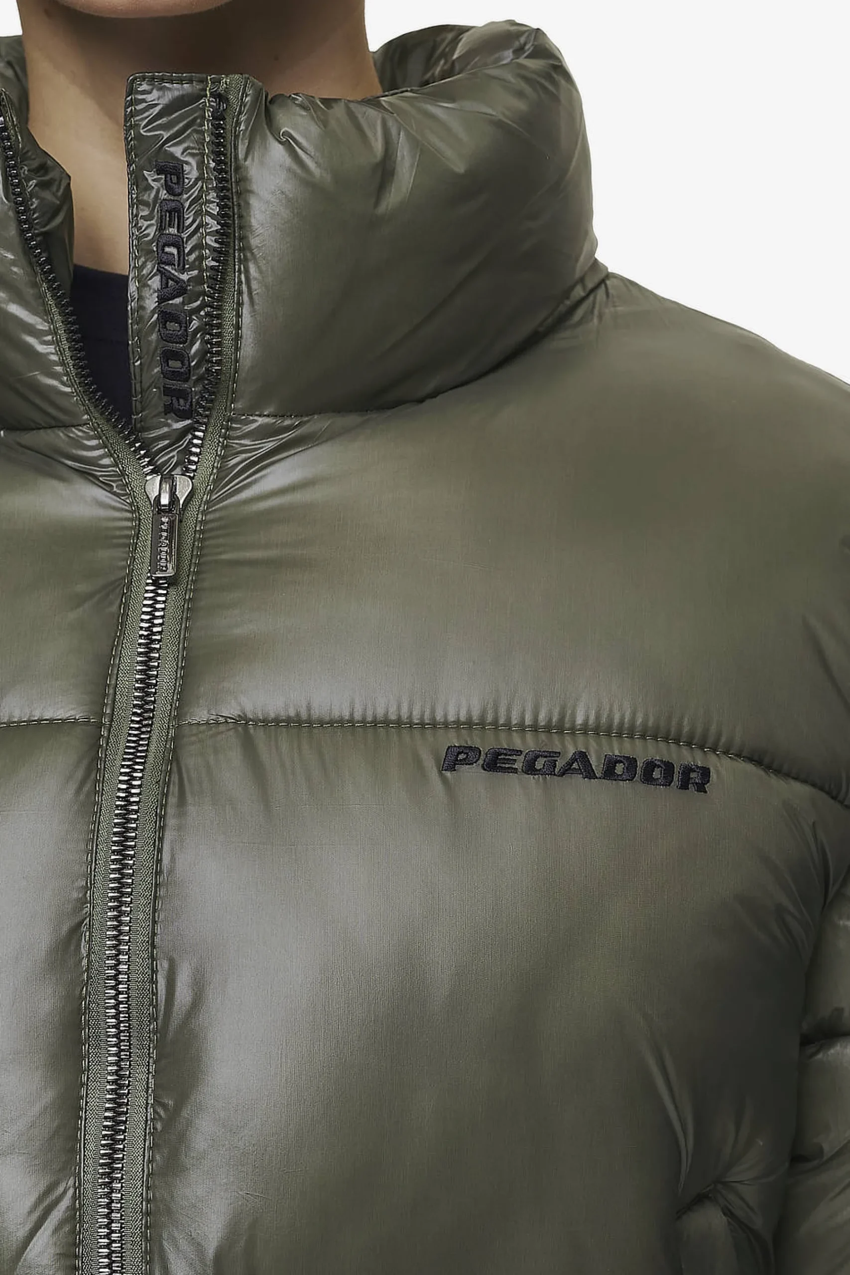 Pegador Georgia Light Glossy Puffer Jacket
