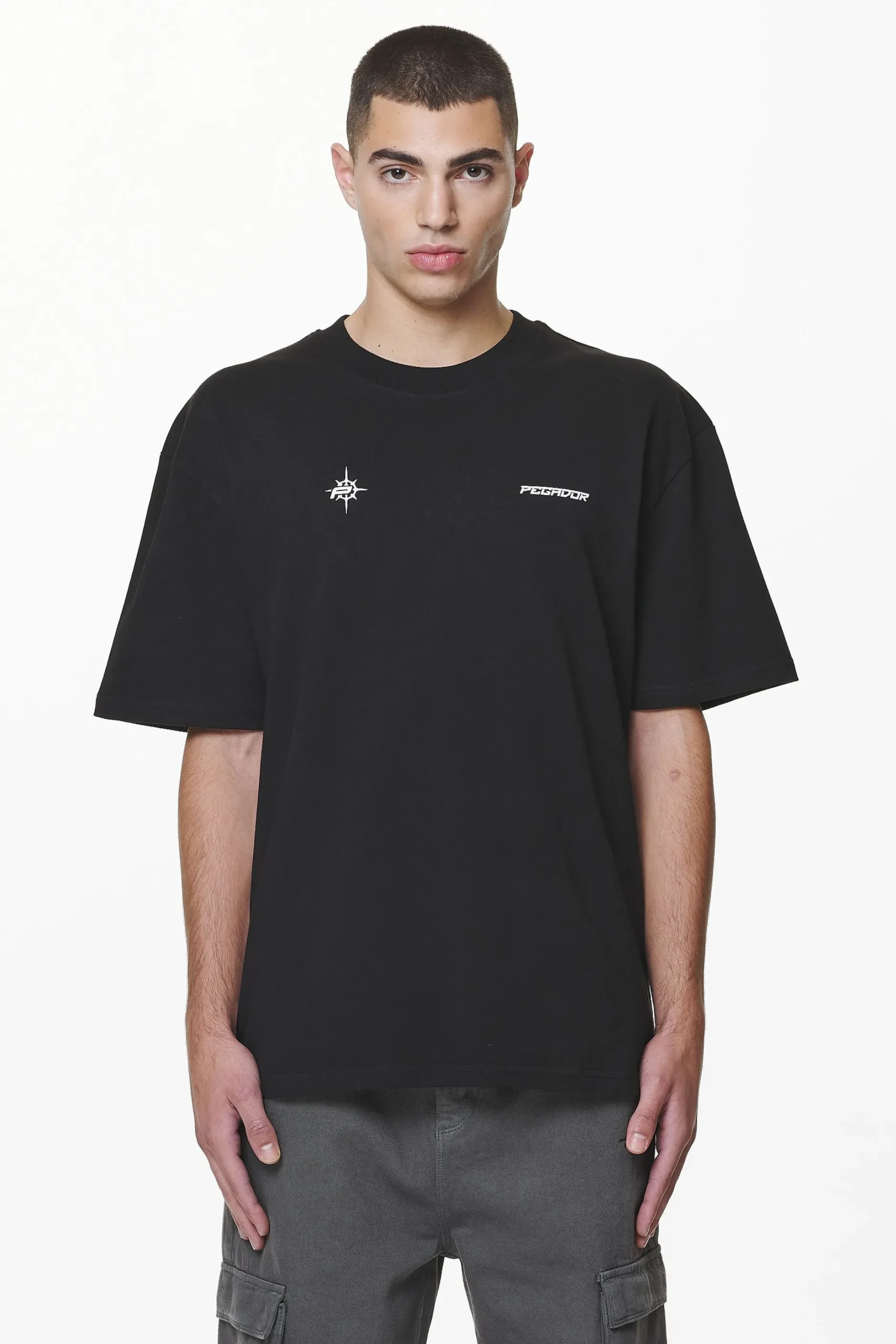 Pegador Gien Oversized Tee Black