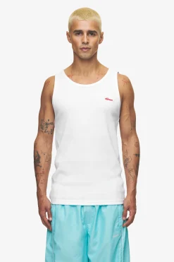 Pegador Gino Rib Undershirt White Red