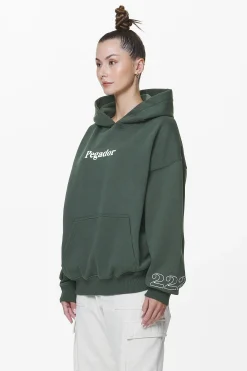 Pegador Habo Oversized Hoodie Washed Sage Green