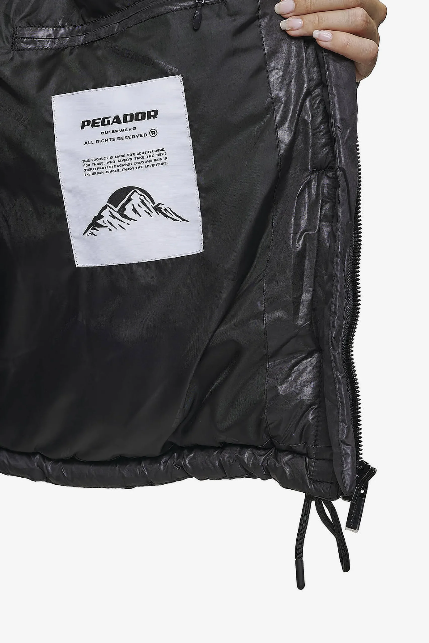 Pegador Hailey Vintage Oversized Puffer Jacket Black