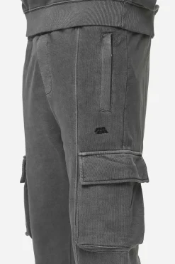 Pegador Harvey Terry Cargo Sweat Pants Vintage Grey