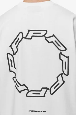 Pegador Hawkins Oversized Tee White