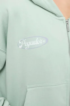 Pegador Hills Cropped Zip Hoodie
