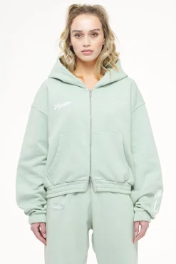 Pegador Hills Cropped Zip Hoodie