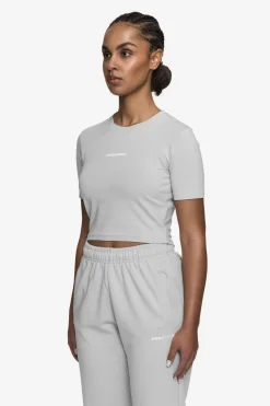 Pegador Ines Cropped Baby Tee White Gum