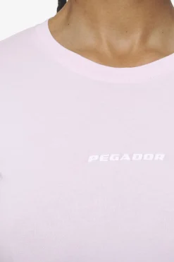 Pegador Ines Cropped Baby Tee White Gum