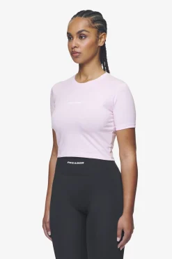 Pegador Ines Cropped Baby Tee White Gum