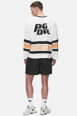 Pegador Johnsen Mesh Longsleeve White Apricot