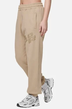 Pegador Julago High Waisted Sweat Pants Washed Safari Sand
