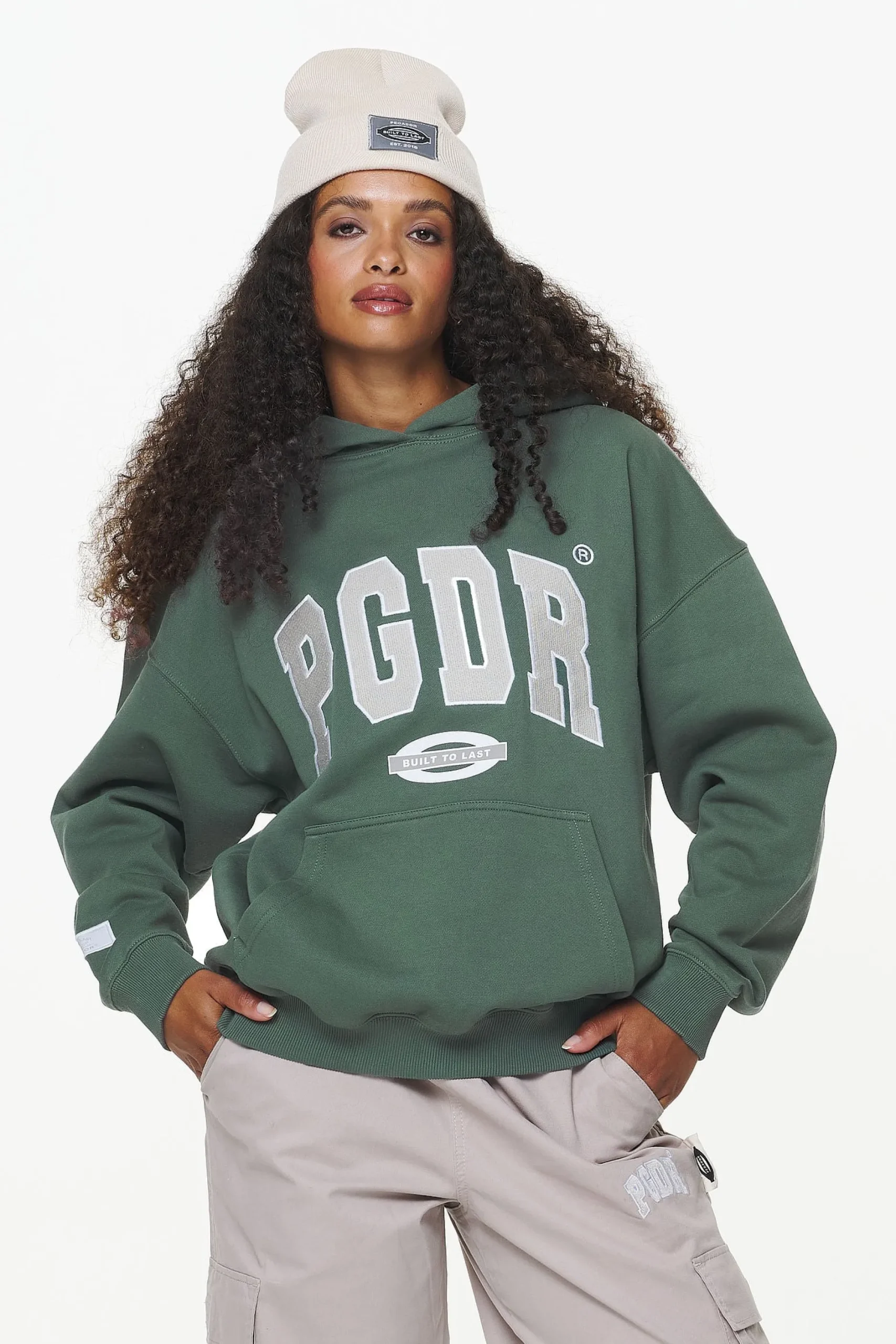 Pegador Keats Logo Oversized Hoodie
