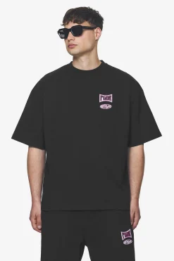 Pegador Keyes Terry Boxy Tee Washed Black