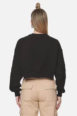 Pegador Kintore Cropped Oversized Raglan Sweater 