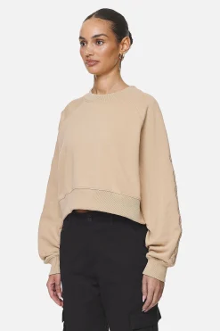 Pegador Kintore Cropped Oversized Raglan Sweater