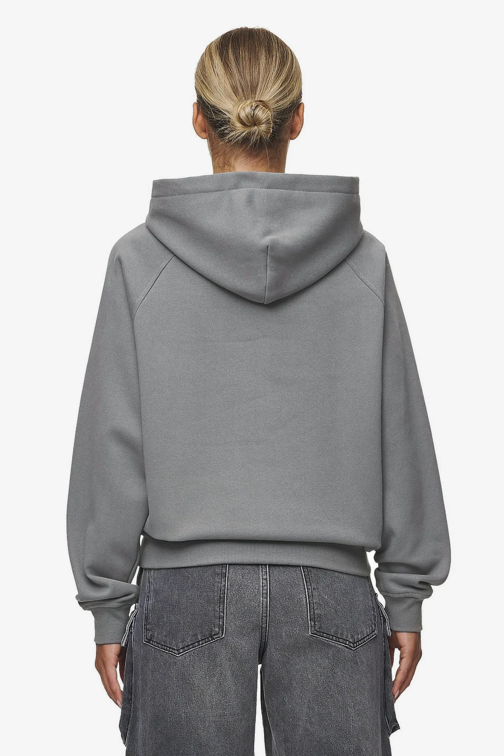 Pegador Klaria Oversized Hoodie Washed Deep Grey