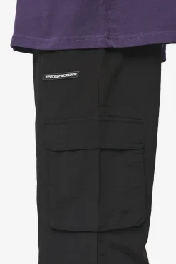 Pegador Laight Cargo Tech Pants Black