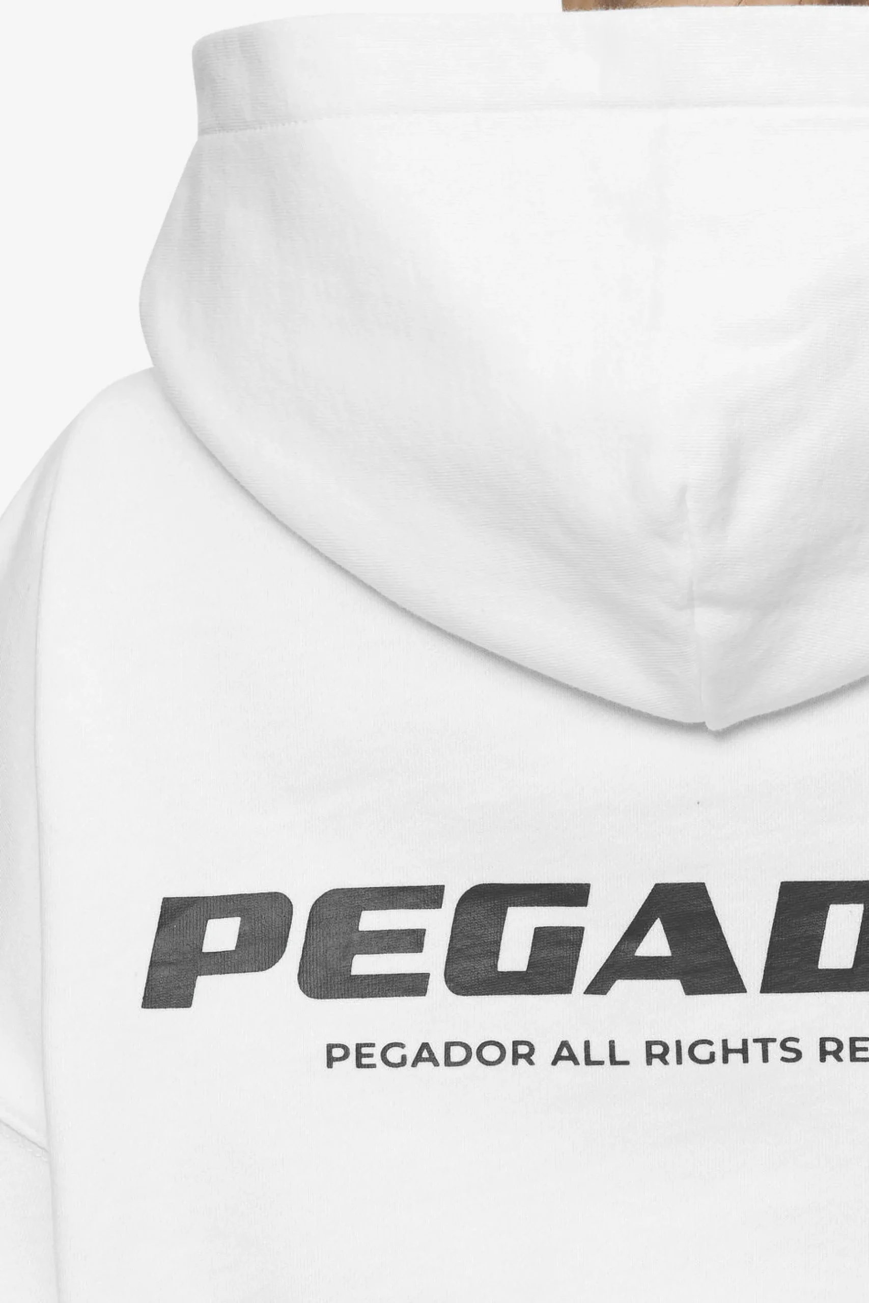 Pegador Lana Logo Cropped Sweat Jacket Black