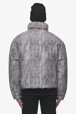 Pegador Lavoy Ripstop Crushed Cropped Boxy Puffer Jacket