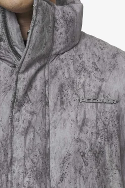 Pegador Lavoy Ripstop Crushed Cropped Boxy Puffer Jacket